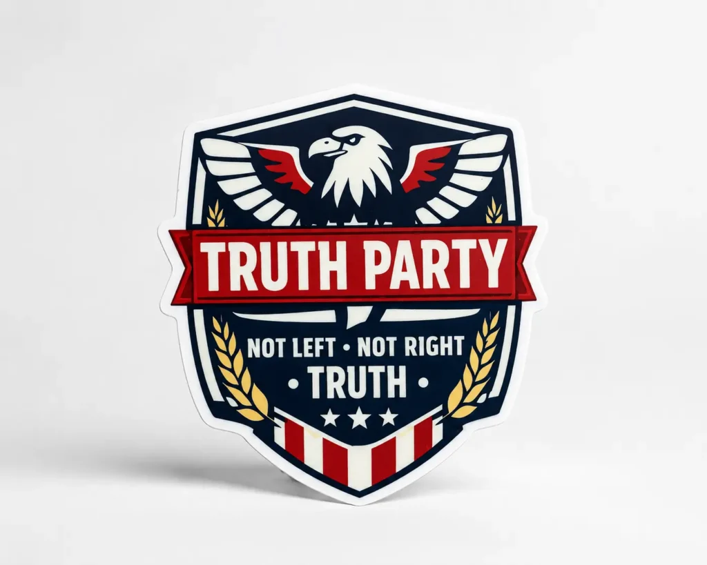 The Truth Party Sticker